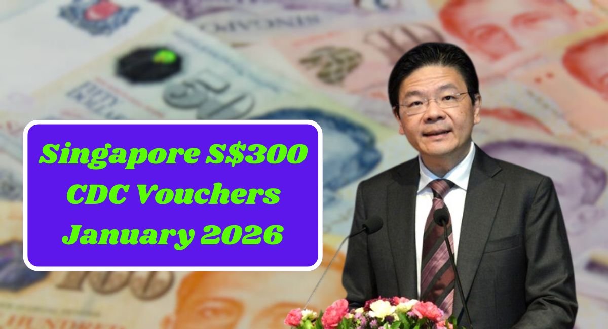 Singapore S$300 CDC Vouchers January 2026
