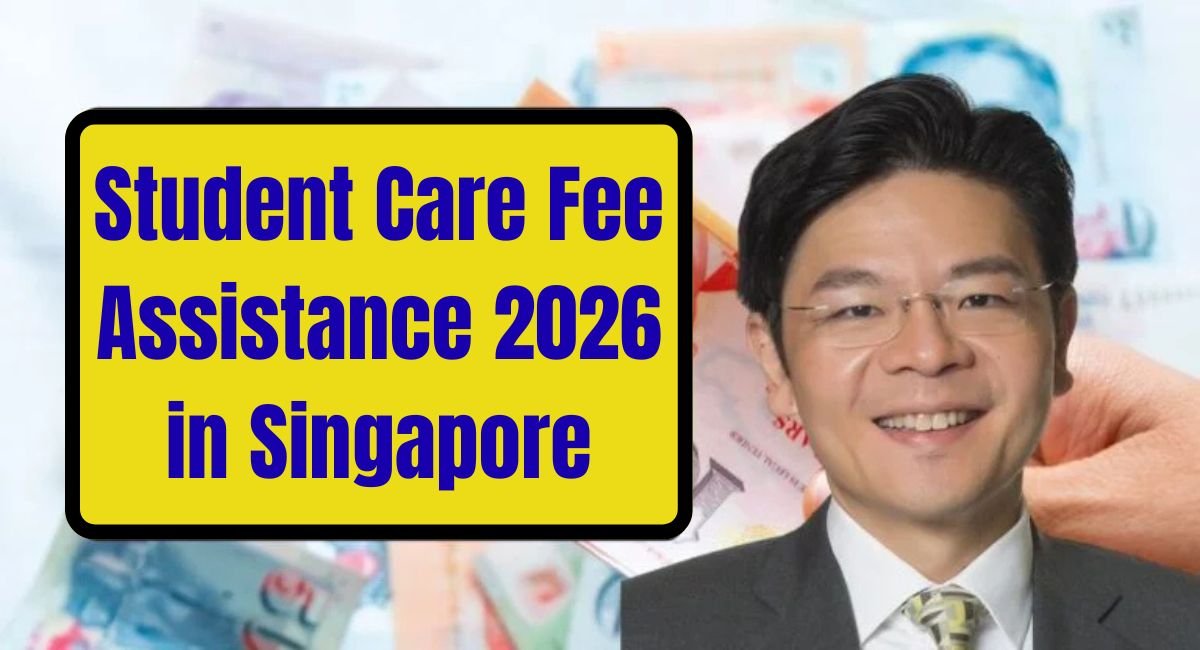 Student Care Fee Assistance 2026 in Singapore